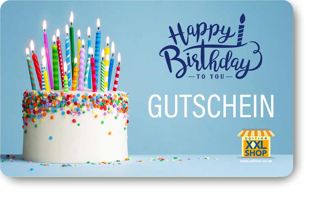 Geschenkgutschein – Happy Birthday